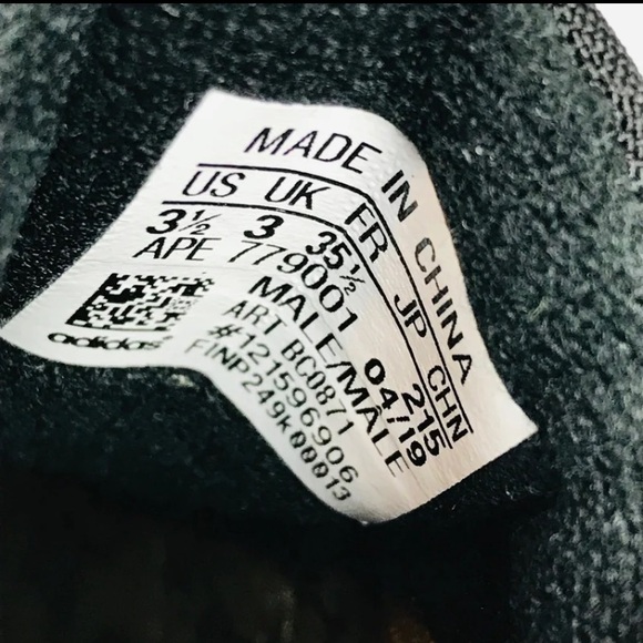 Adidas Five Ten Anasazi VCS Stealth Rubber C4 Outdoor Rock Climbing Shoes Sz 3.5 - Picture 10 of 10